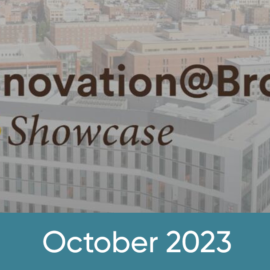Startup week in RI with Innovation@Brown Showcase