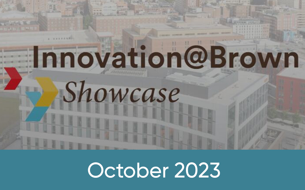 Startup week in RI with Innovation@Brown Showcase